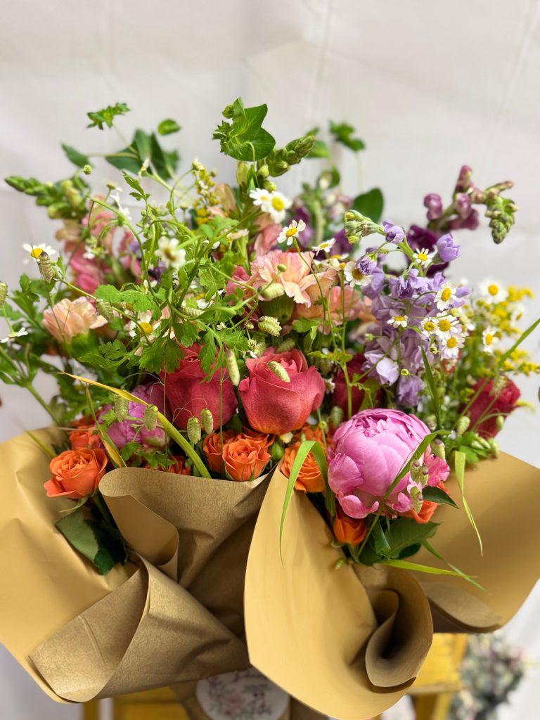 a photograph of spring market wraps